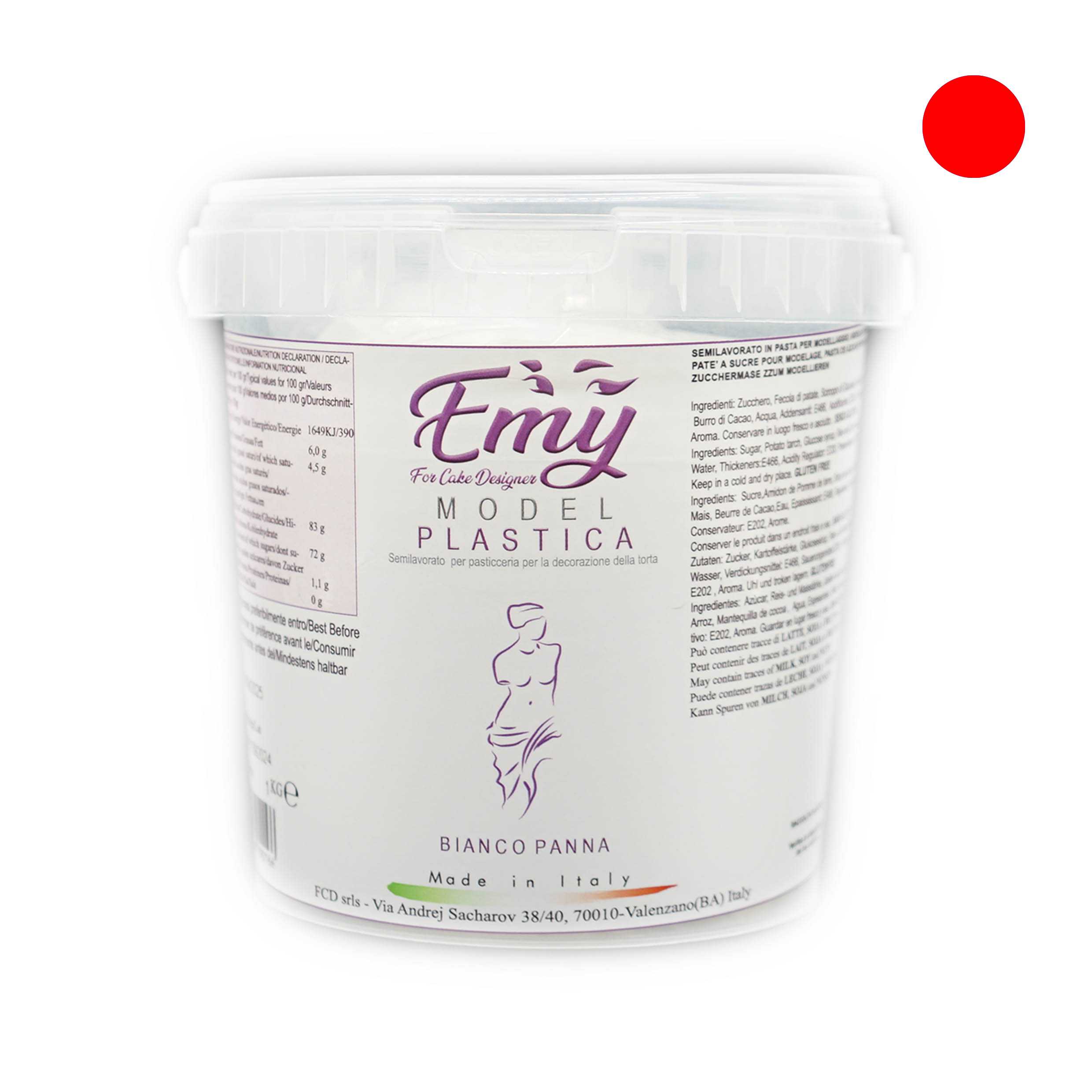  Foto: Emy Model PLASTICA Rossa 1 kg